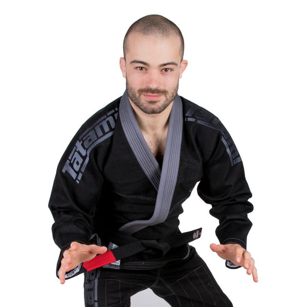 Tatami Estilo 5.0 Premier BJJ Gi - Black Triple Threat-4