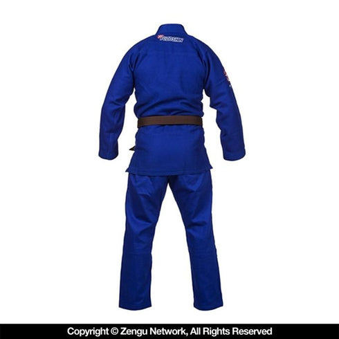 Fudoshin-Basic -Blue- Jiu Jitsu Gi-back