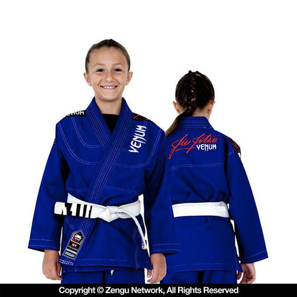 Venum-Challenger 2.0 Children's Blue-Jiu Jitsu Gi-1