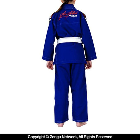 Venum-Challenger 2.0 Children's Blue-Jiu Jitsu Gi-3