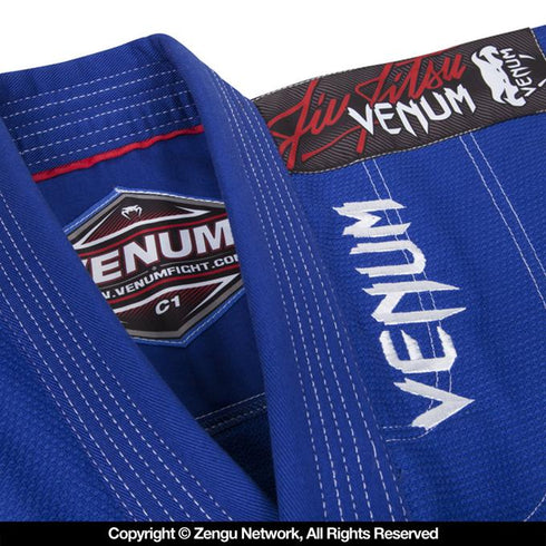 Venum-Challenger 2.0 Children's Blue-Jiu Jitsu Gi-6