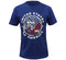 FUJI USA Judo Crest Kids T-Shirt-Blue-1