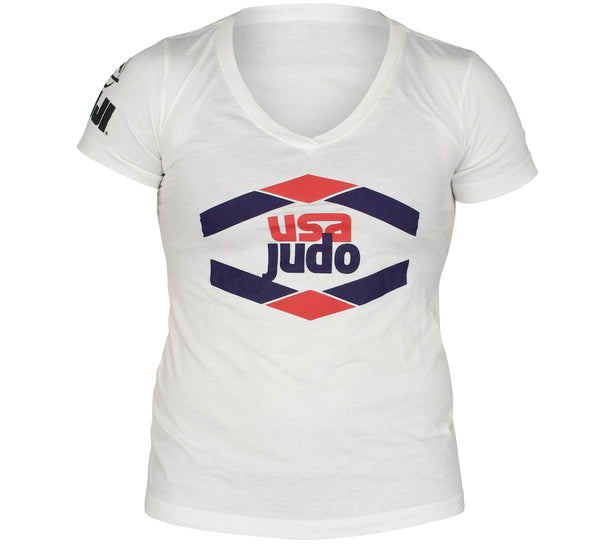 FUJI USA Judo Womens Diamond Shirt-1