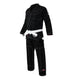 Combat Corner BJJ GI - Black v6 - FREE WHITE BELT - MMA Fightland