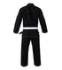 Combat Corner BJJ GI - Black v6 - FREE WHITE BELT - MMA Fightland