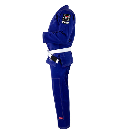 Combat Corner BJJ GI - Royal Blue v6 - FREE WHITE BELT - MMA Fightland