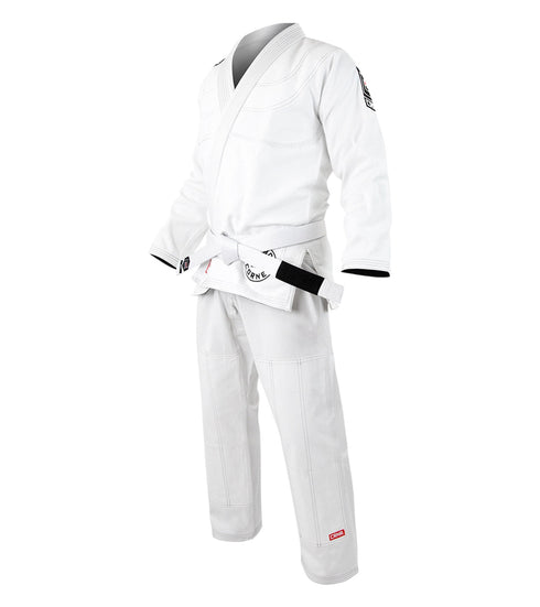 Combat Corner BJJ GI - White v6 - FREE WHITE BELT - MMA Fightland