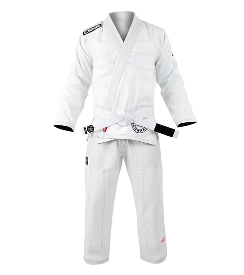 Combat Corner BJJ GI - White v6 - FREE WHITE BELT - MMA Fightland