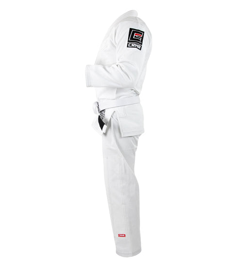 Combat Corner BJJ GI - White v6 - FREE WHITE BELT - MMA Fightland