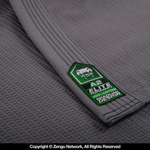 Venum-Elite Jiu Jitsu Gi - Grey-7