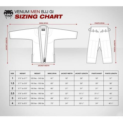 Venum-Absolute 2.0 Crimson Viper Jiu Jitsu Gi-12