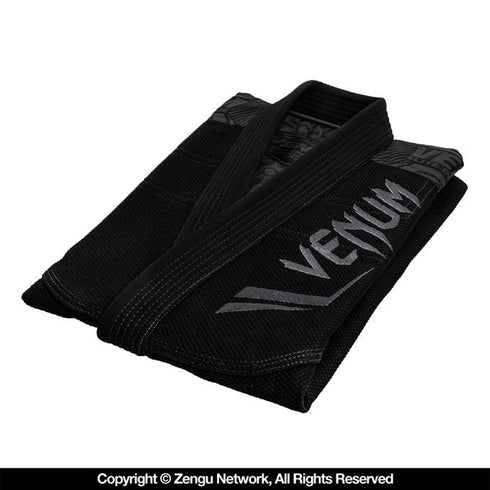 Venum-Elite Jiu Jitsu Gi - Black on Black-5