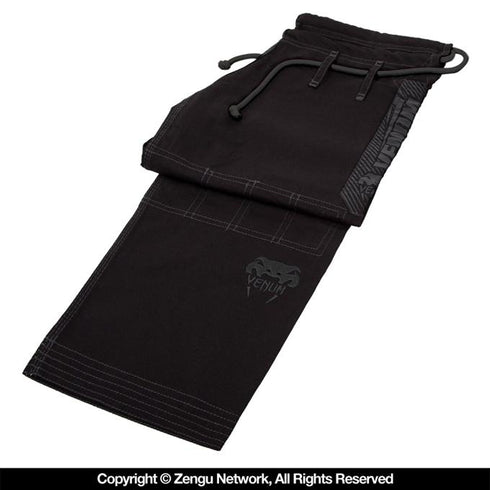 Venum-Elite Jiu Jitsu Gi - Black on Black-9