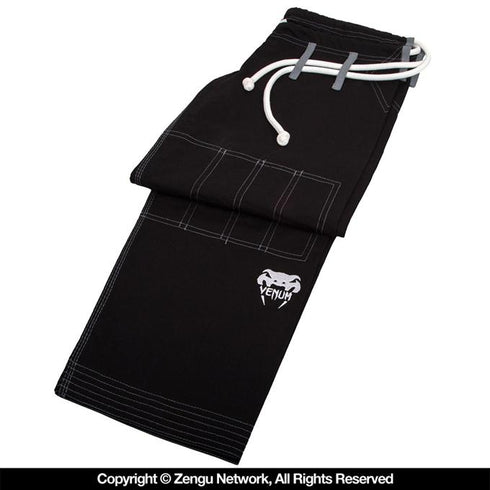 Venum-Elite Classic Jiu Jitsu Gi - Black-9