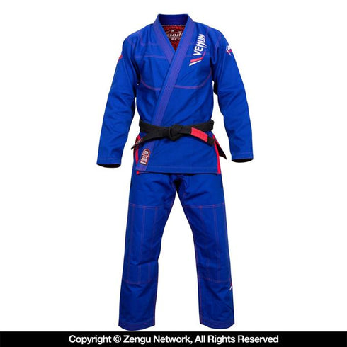 Venum-Elite Light Jiu Jitsu Gi - Blue-3