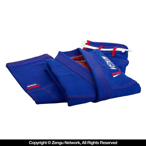 Venum-Elite Light Jiu Jitsu Gi - Blue-4