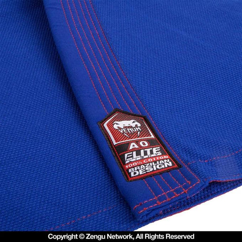 Venum-Elite Light Jiu Jitsu Gi - Blue-7