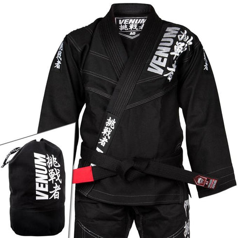 Venum-Challenger 4.0 Jiu Jitsu Gi - Black-1