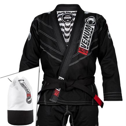 VENUM-ELITE LIGHT 2.0 JIU JITSU GI (BAG INCLUDED)-Black