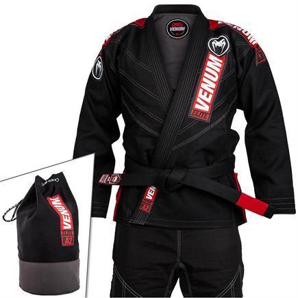Venum Elite 2.0 Jiu Jitsu Gi - Black - MMA Fightland