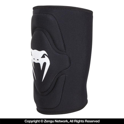 Venum-Kontact Lycra/Gel Knee Pads - Black-3