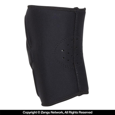 Venum-Kontact Lycra/Gel Knee Pads - Black-4