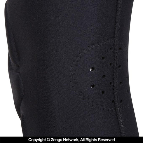 Venum-Kontact Lycra/Gel Knee Pads - Black-5