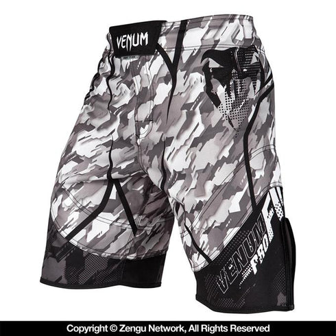 Venum-Tecmo Grappling Shorts - Black/Grey-1