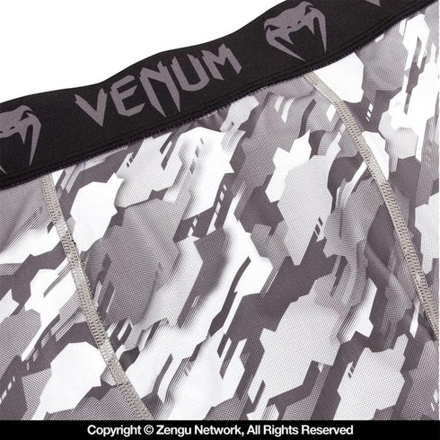 Venum-Tecmo Vale Tudo Shorts - Black/Grey-5