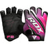 RDX F2 WOMEN PINK GYM WORKOUT GLOVES-1