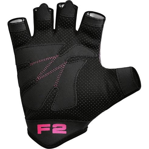 RDX F2 WOMEN PINK GYM WORKOUT GLOVES-2