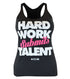 Combat Corner Womens BJJ Life Hard Work Submits Talent Tank-1