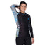 Fuji Kimono Womens Long Sleeve Rashguard