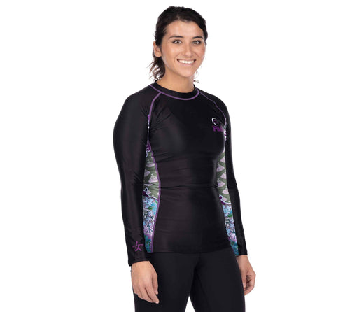 Fuji Kimono Womens Long Sleeve Rashguard