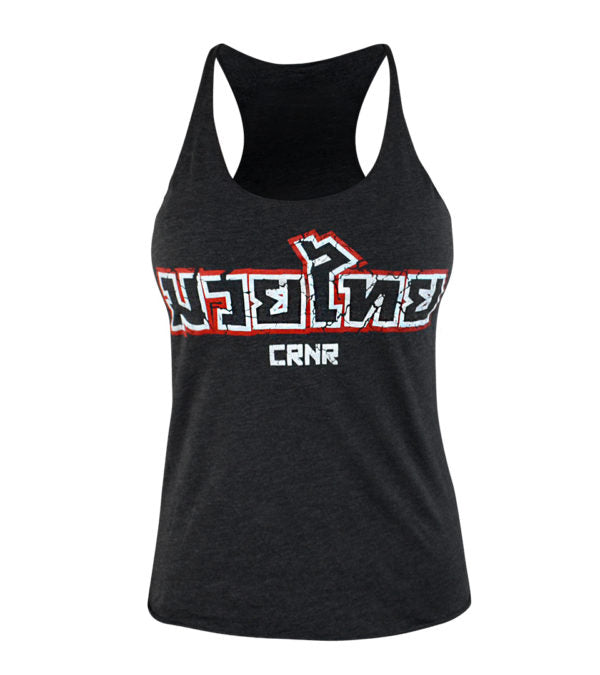 Combat Corner Womens Retro Muay Thai Tank-1