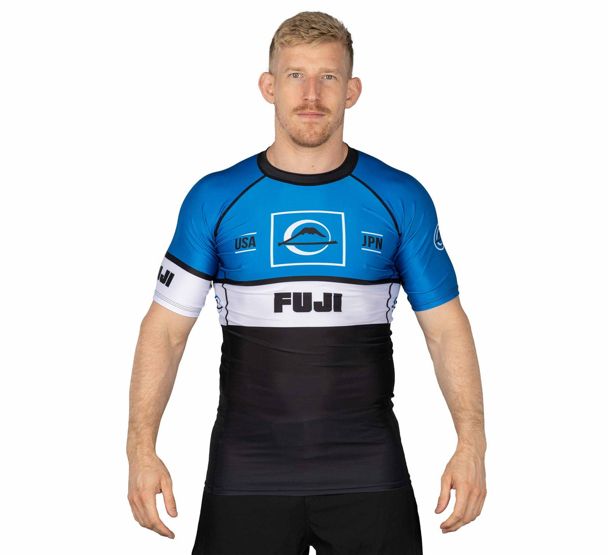 Purchase Fuji Classic Short Sleeve Rashguard Blue, Red, Green and Grey ...
